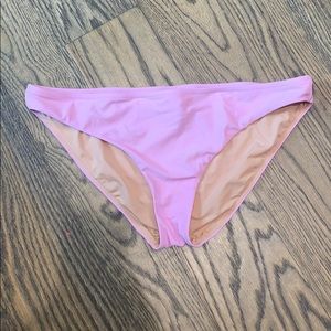 J CREW French Bikini swim bottoms in light pink